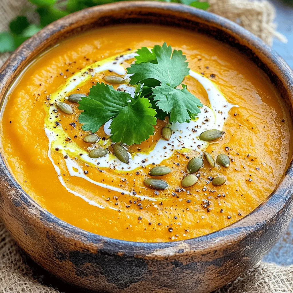 Roasted Pumpkin Soup Rich and Creamy Delight