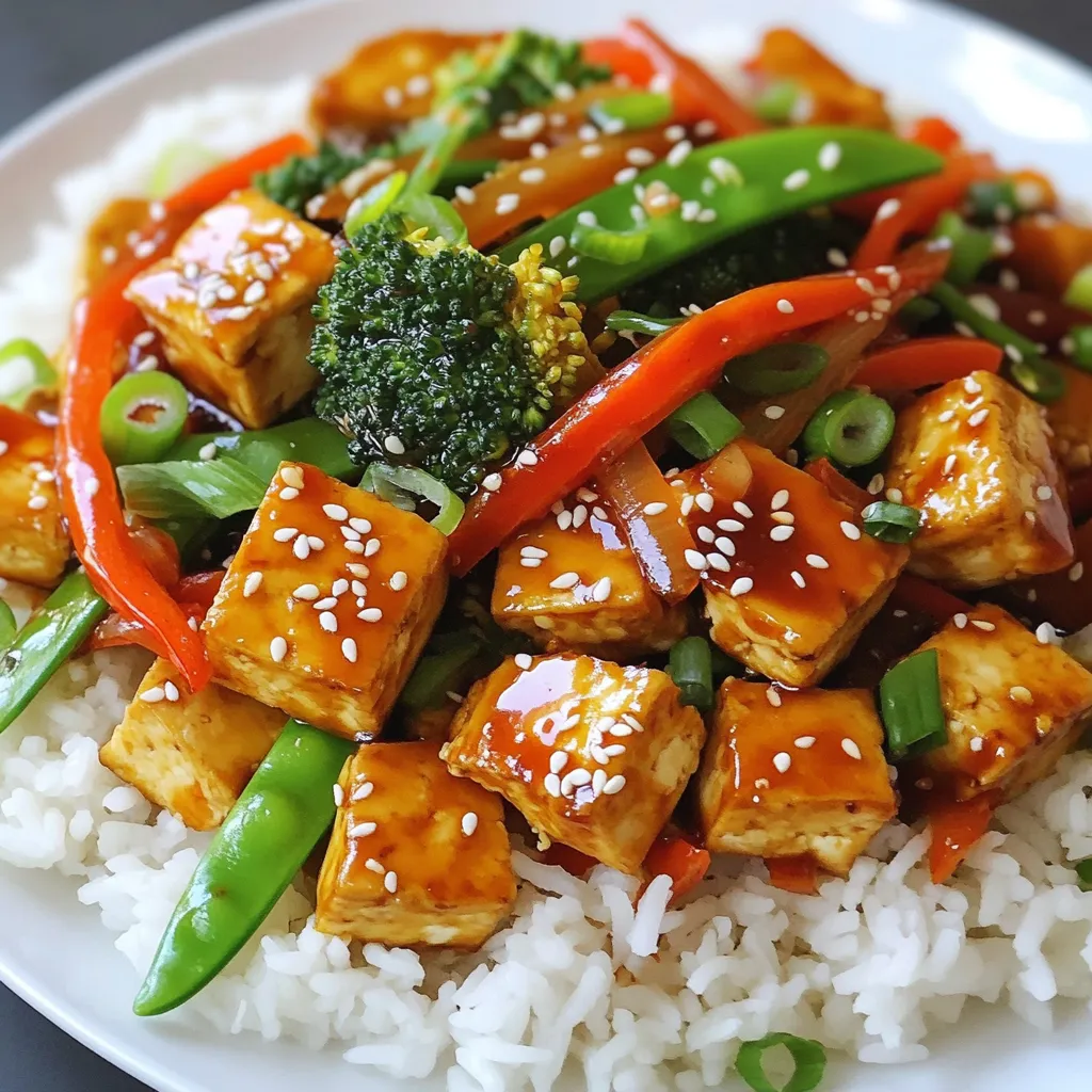 Teriyaki Tofu Stir Fry Flavorful and Easy Meal