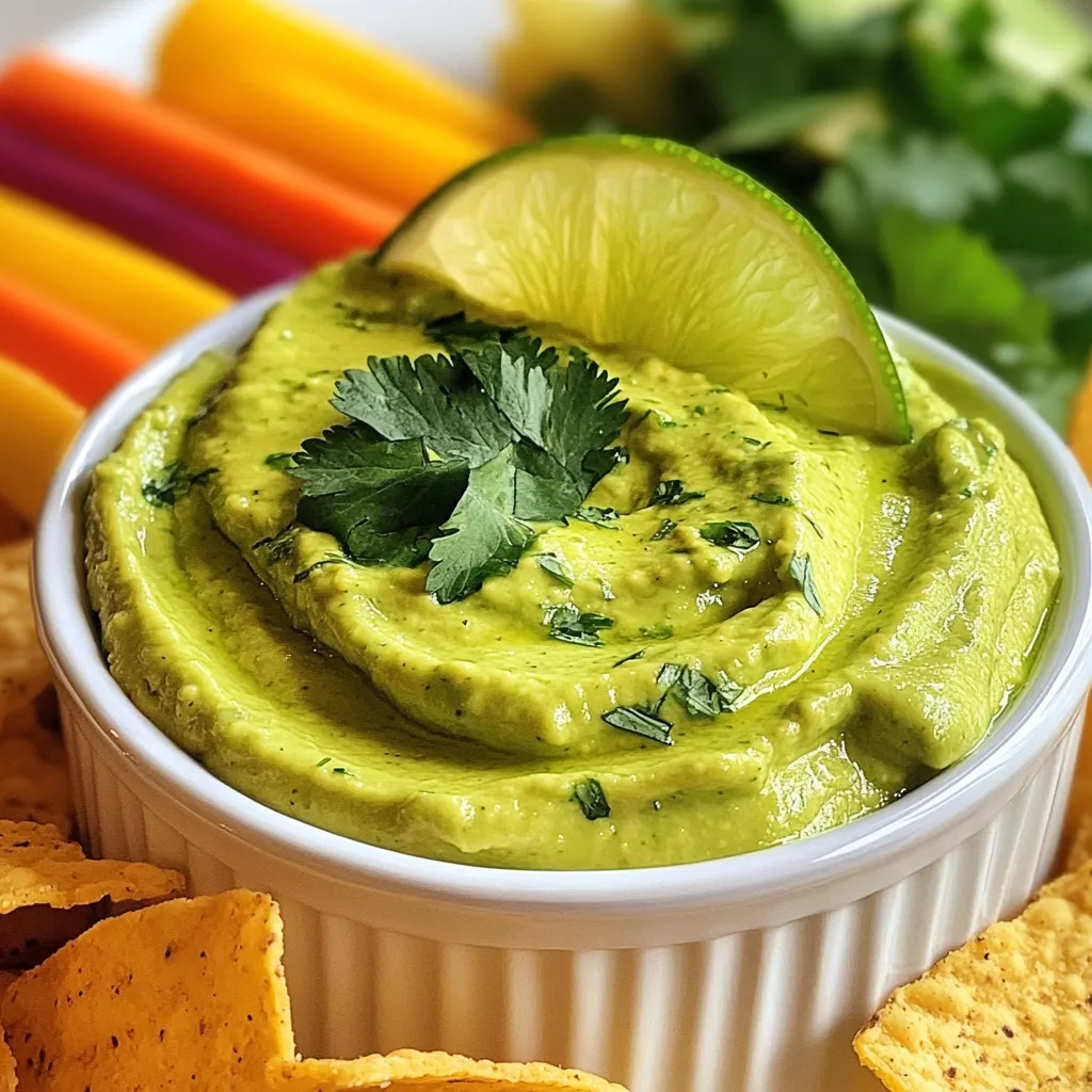 Avocado Cilantro Lime Dip Fresh and Flavorful Recipe