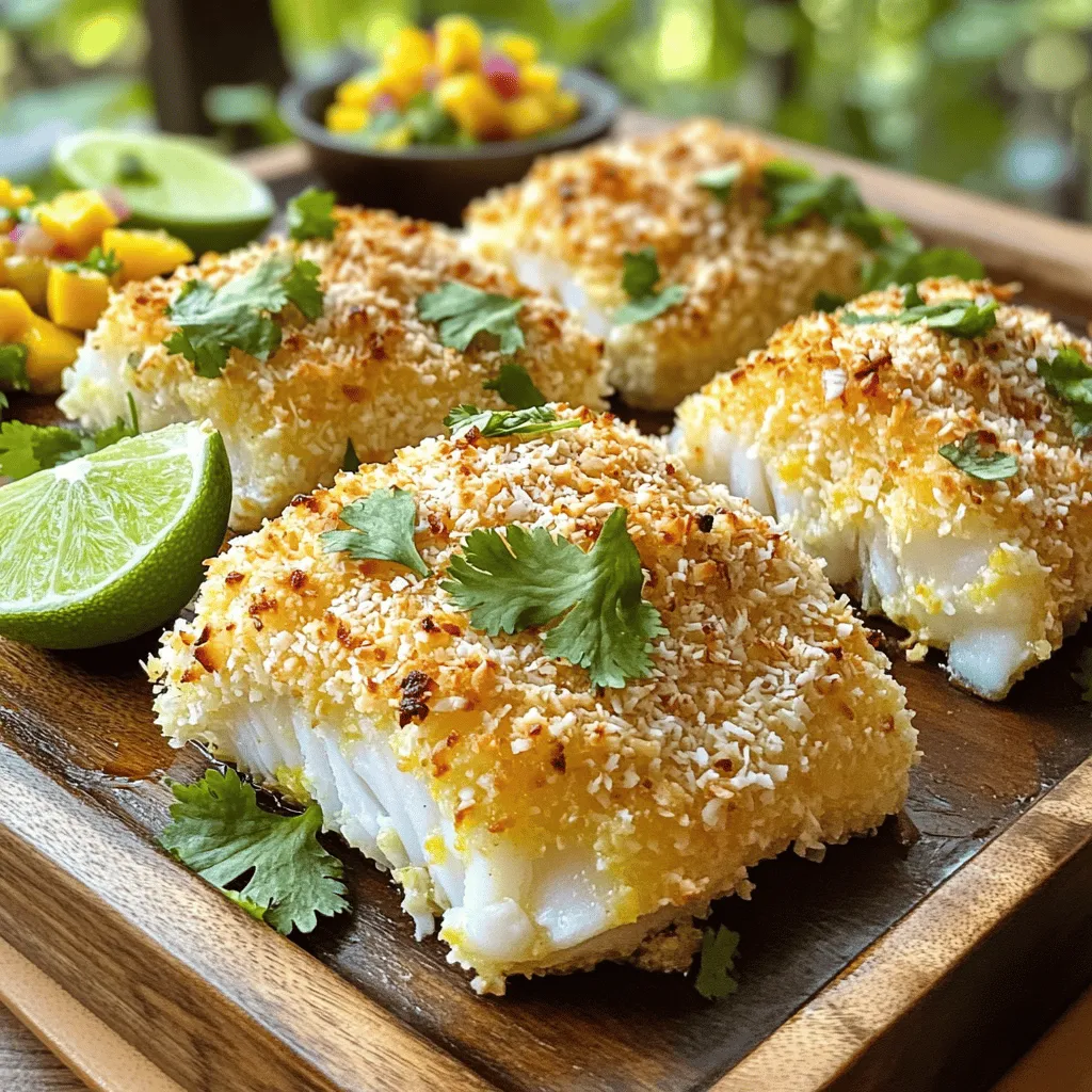 Irresistible Air Fryer Coconut Crusted Cod Recipe