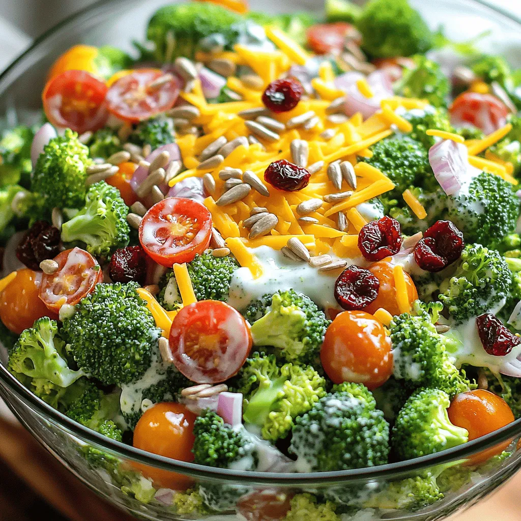 Classic Broccoli Salad Nutritious and Refreshing Dish