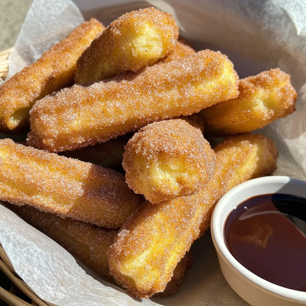 Air Fryer Cinnamon Sugar Churro Bites Delight