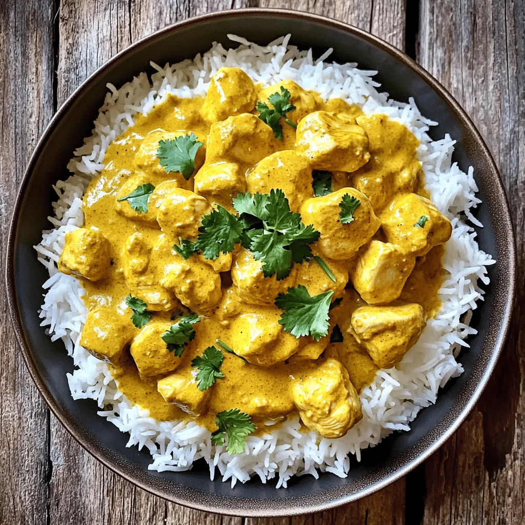 Easy Chicken Curry Flavorful and Quick Dinner Delight