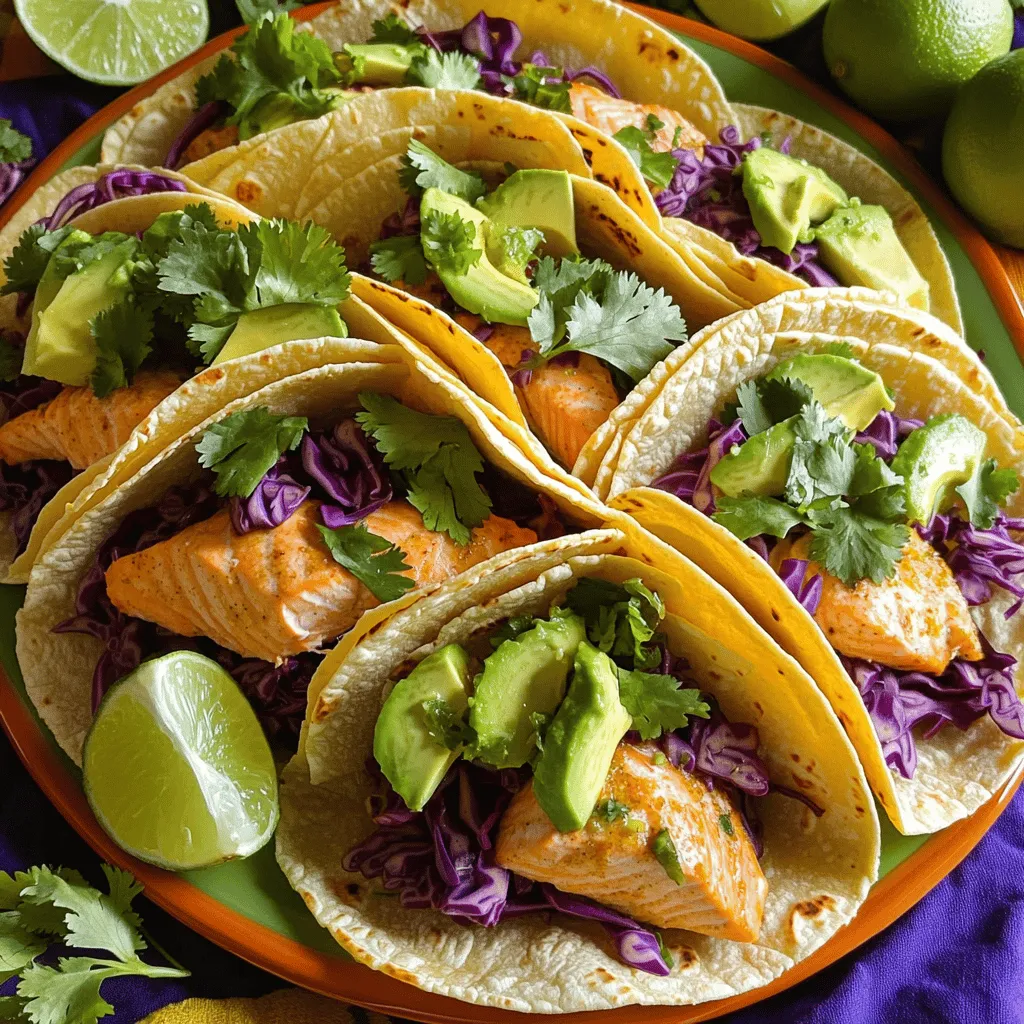 Sheet-Pan Chili Lime Salmon Tacos Flavorful and Easy