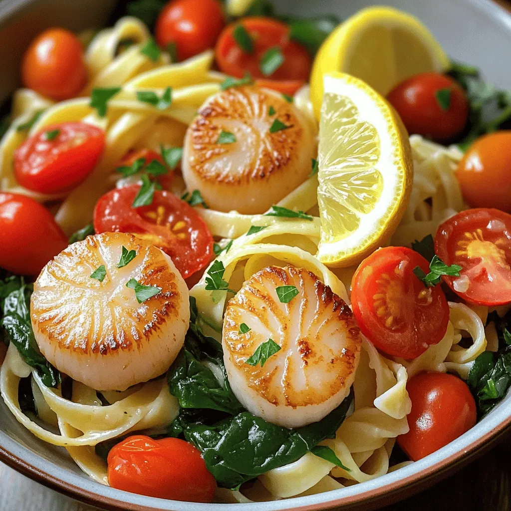 Savory Shrimp and Scallop Pasta Quick and Easy Dish