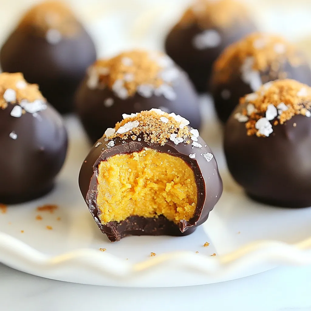 Pumpkin Cheesecake Truffles Irresistible Sweet Treat