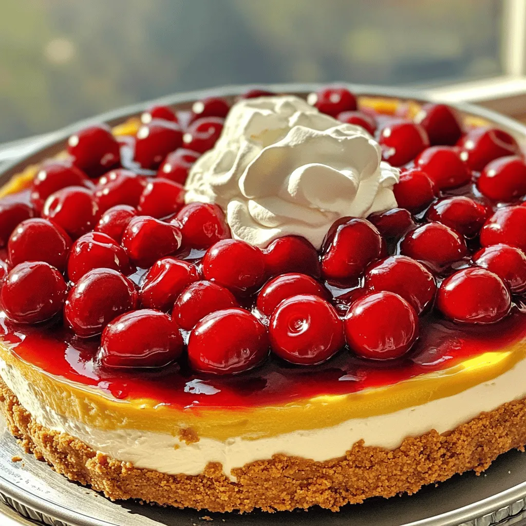 Cherry Cobbler Cheesecake Divine Dessert Delight