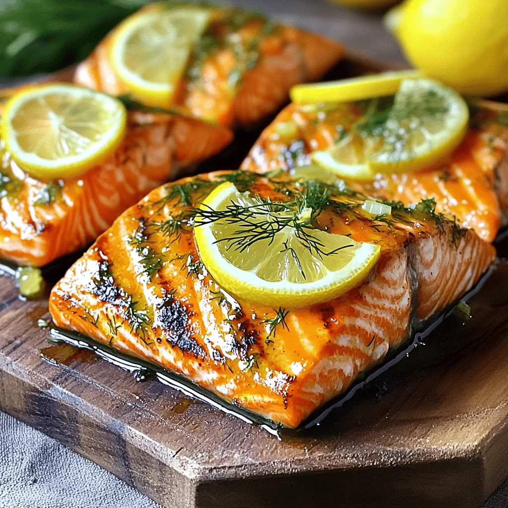 Lemon Dill Grilled Salmon Flavorful and Easy Recipe