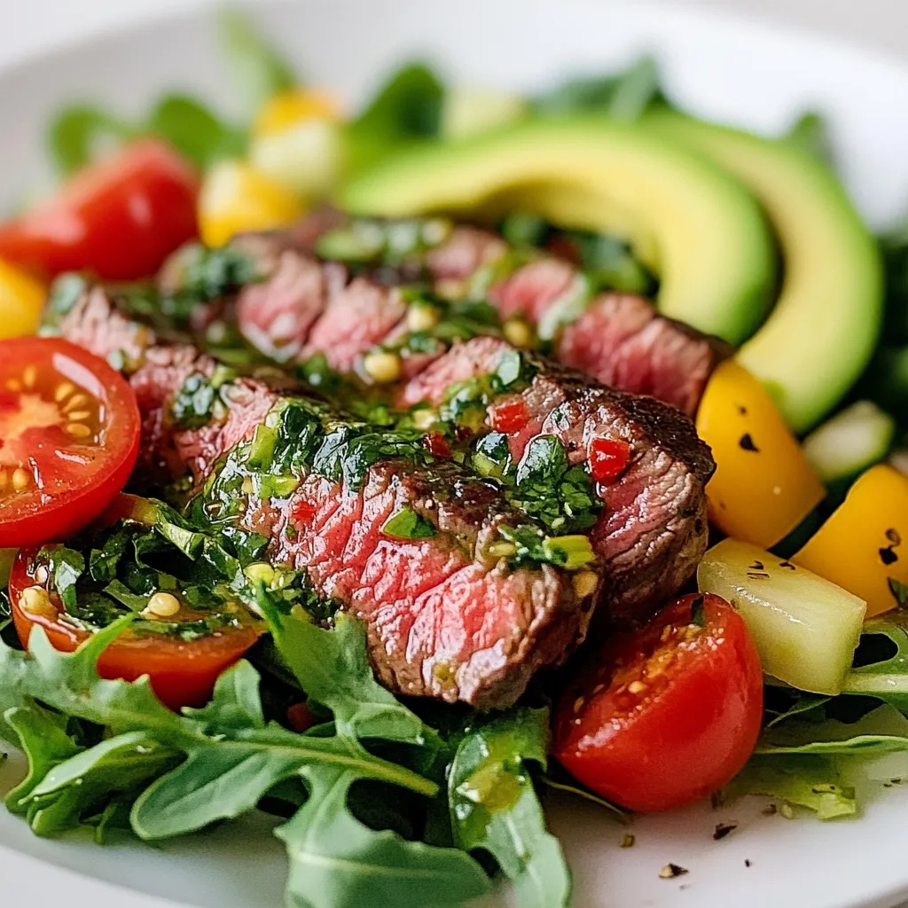 Chimichurri Steak Salad Fresh and Flavorful Delight