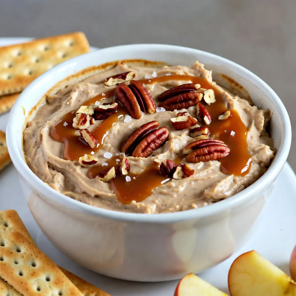 Caramel Pecan Cheesecake Dip Rich and Creamy Delight