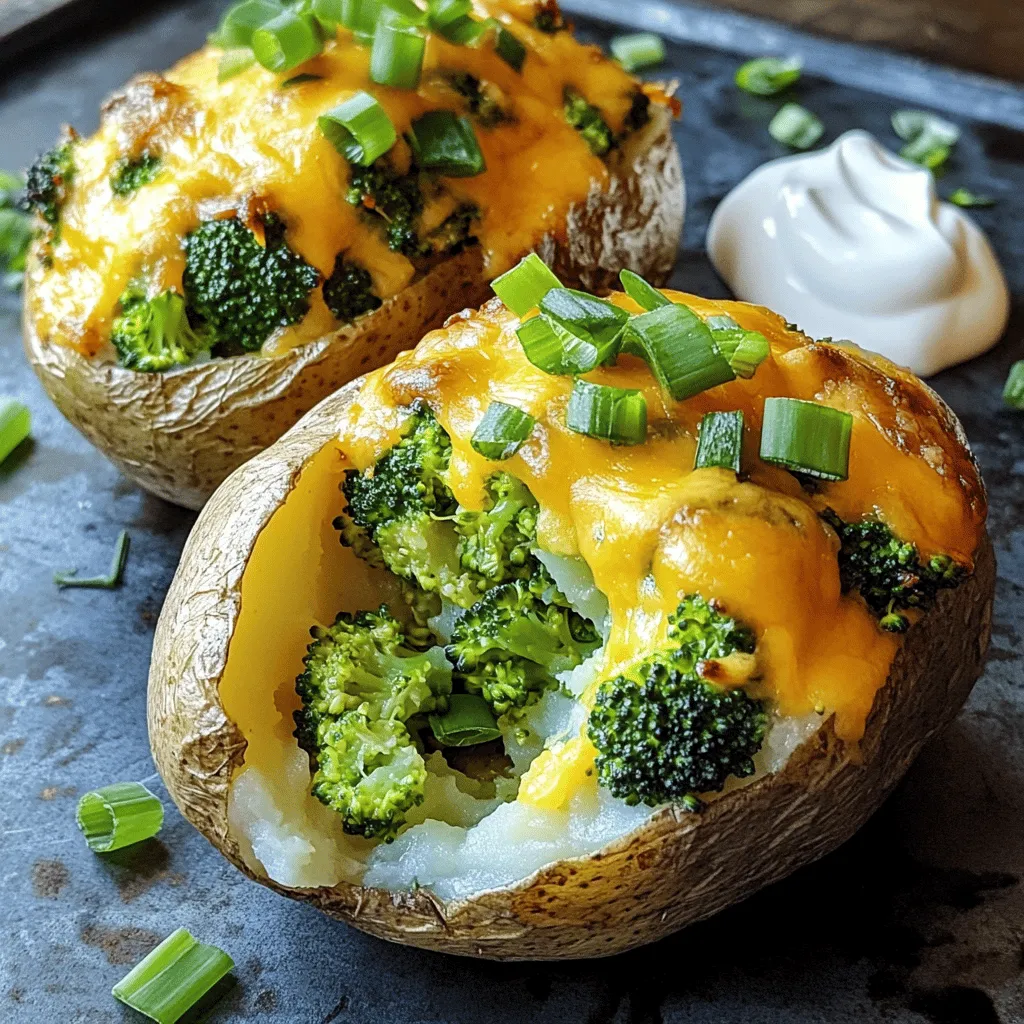 Broccoli Cheddar Stuffed Potatoes Flavorful Comfort Food