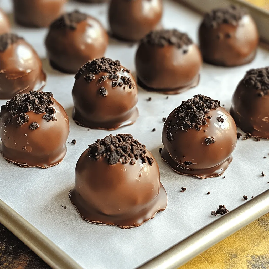 No-Bake Oreo Cookie Truffles Easy and Delicious Treat