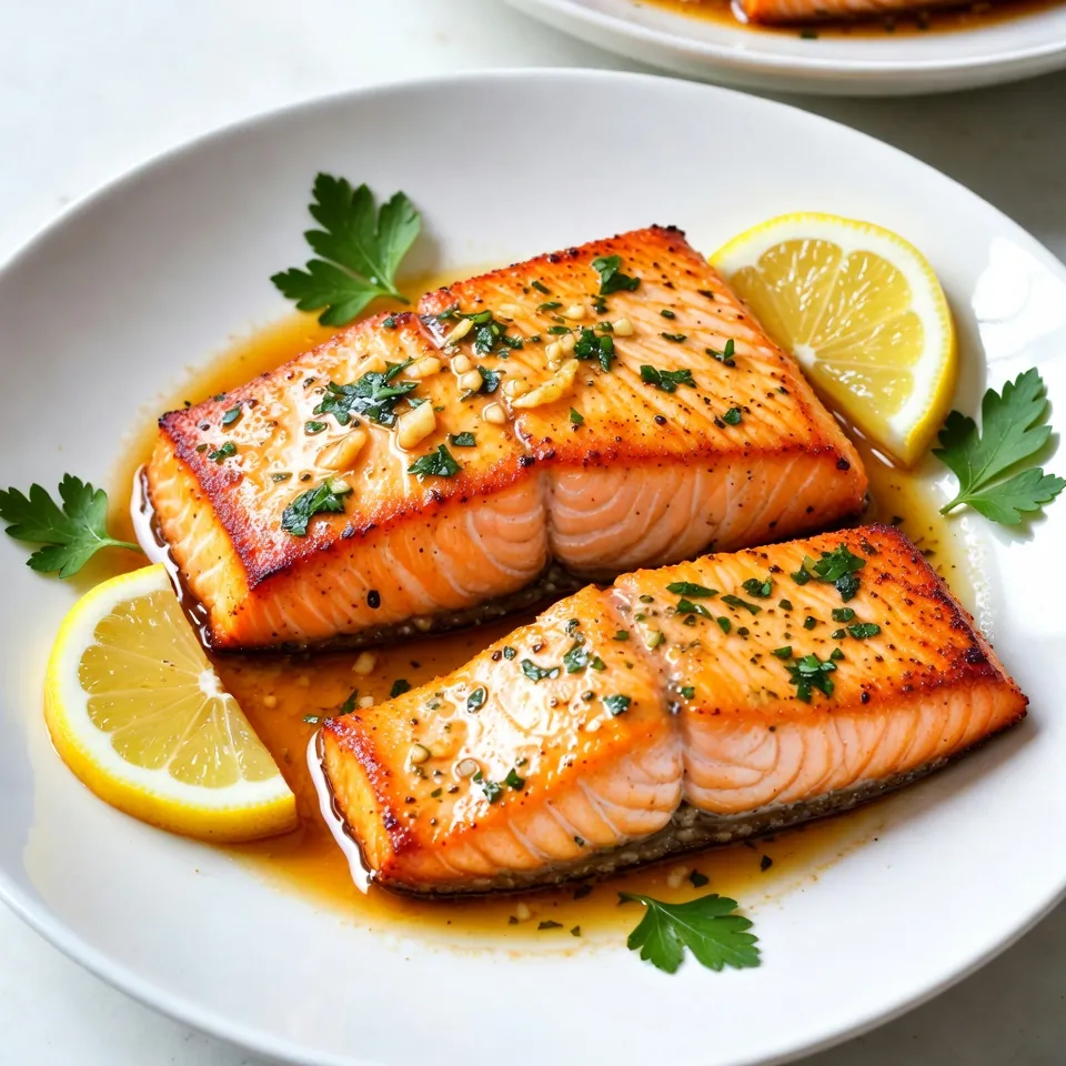 Garlic Butter Lemon Salmon Easy and Flavorful Recipe