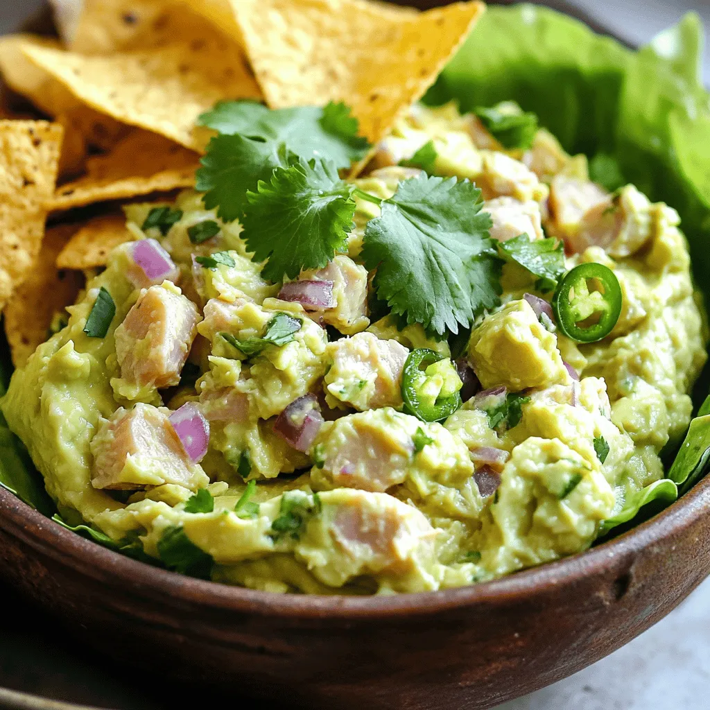 Spicy Avocado Tuna Salad Flavorful and Easy Recipe