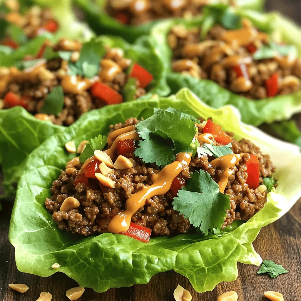 Spicy Beef Lettuce Wraps Flavorful and Satisfying Dish