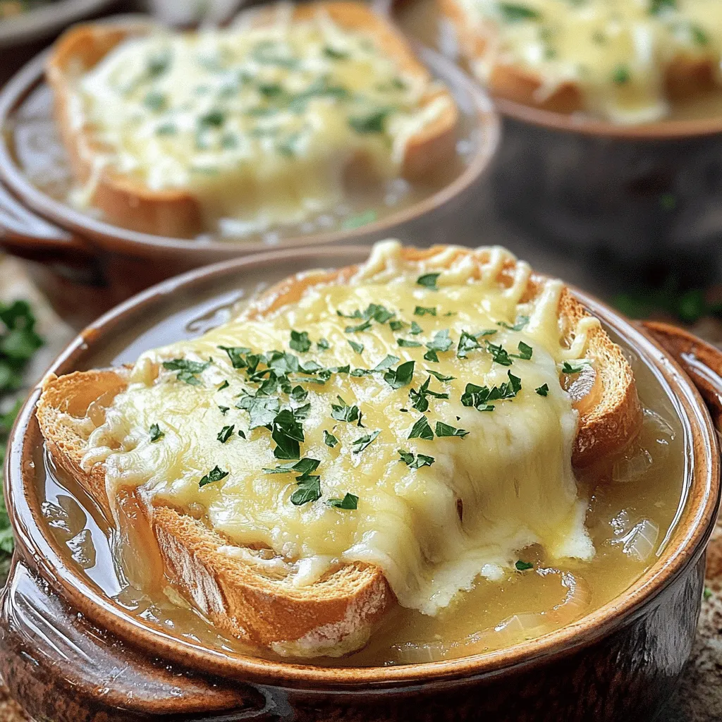 Classic French Onion Soup Comforting and Flavorful Dish