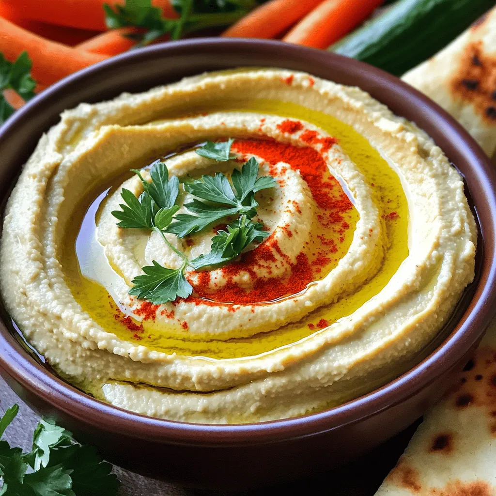 Roasted Garlic Hummus Flavorful and Easy Recipe