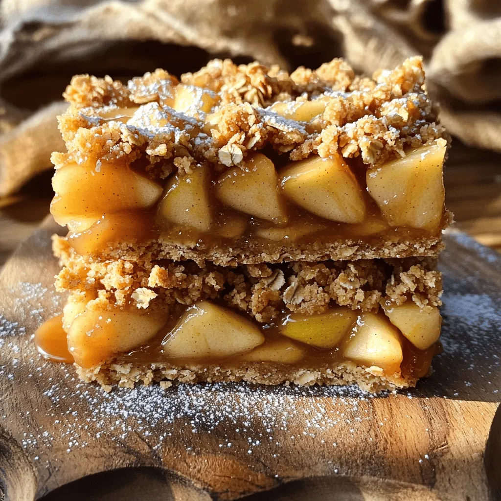 Caramel Apple Crisp Bars Irresistible Delight to Bake