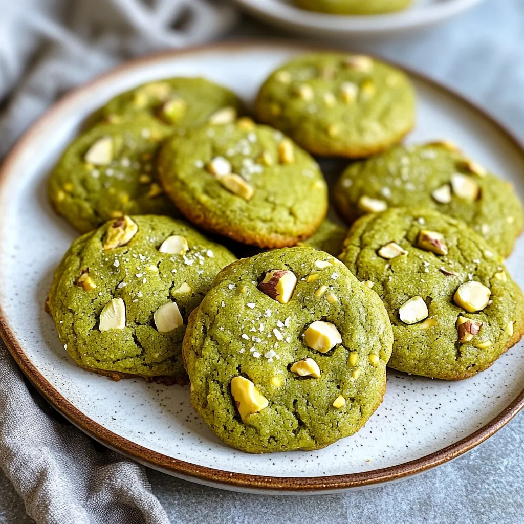 Matcha White Chocolate Cookies Delightful Treat Recipe