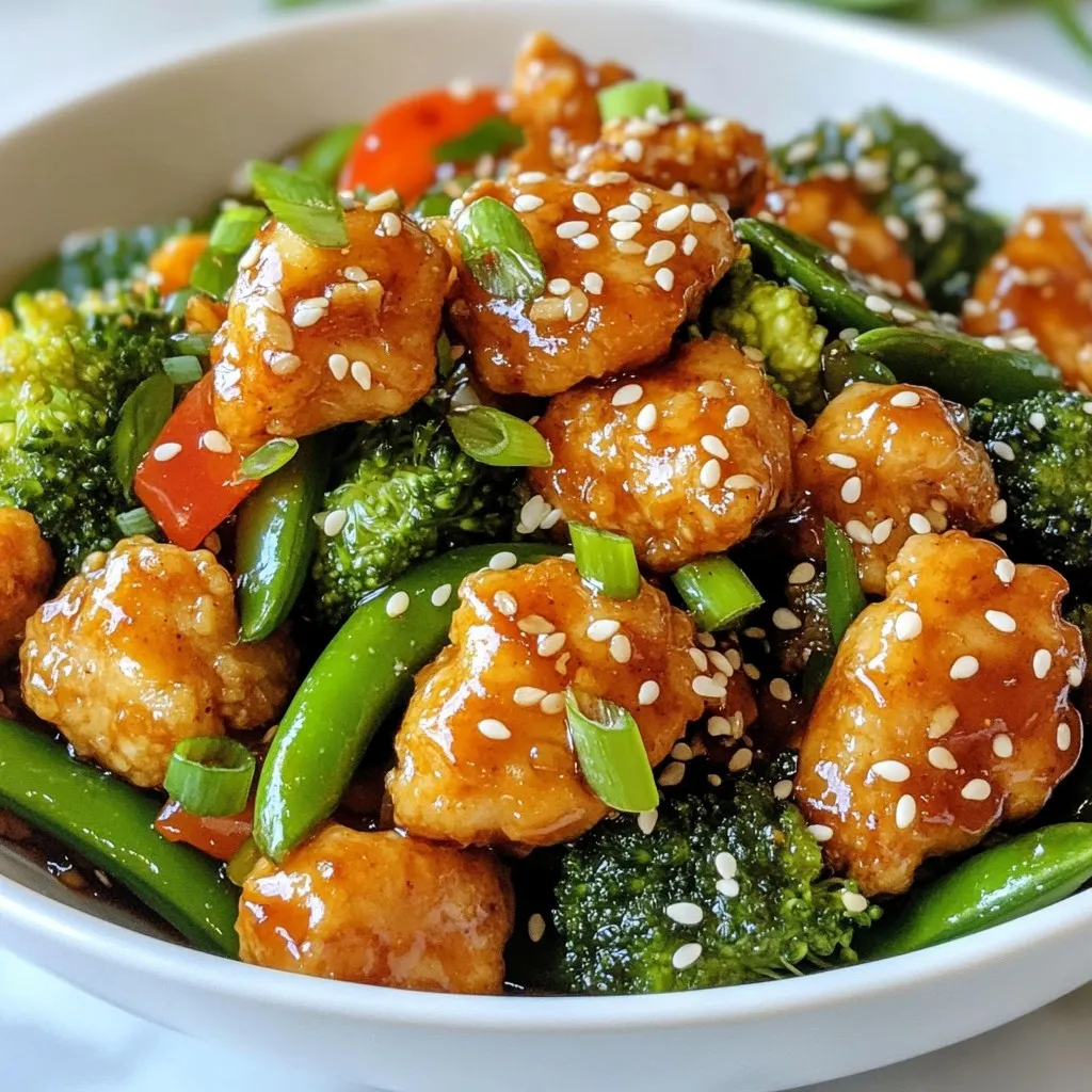 Honey Sesame Chicken Stir-Fry Tasty Weeknight Meal