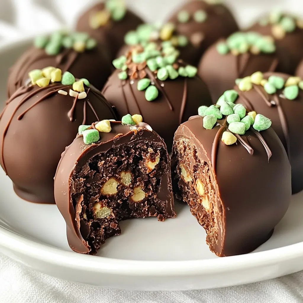 Chocolate Mint Oreo Truffles Irresistible Dessert Delight