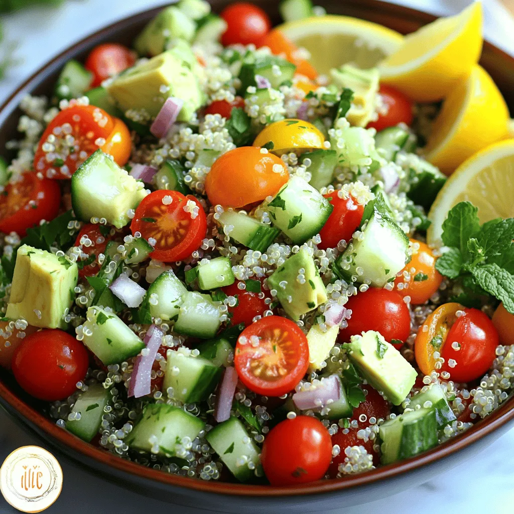 Lemon Herb Quinoa Salad Fresh and Nourishing Recipe
