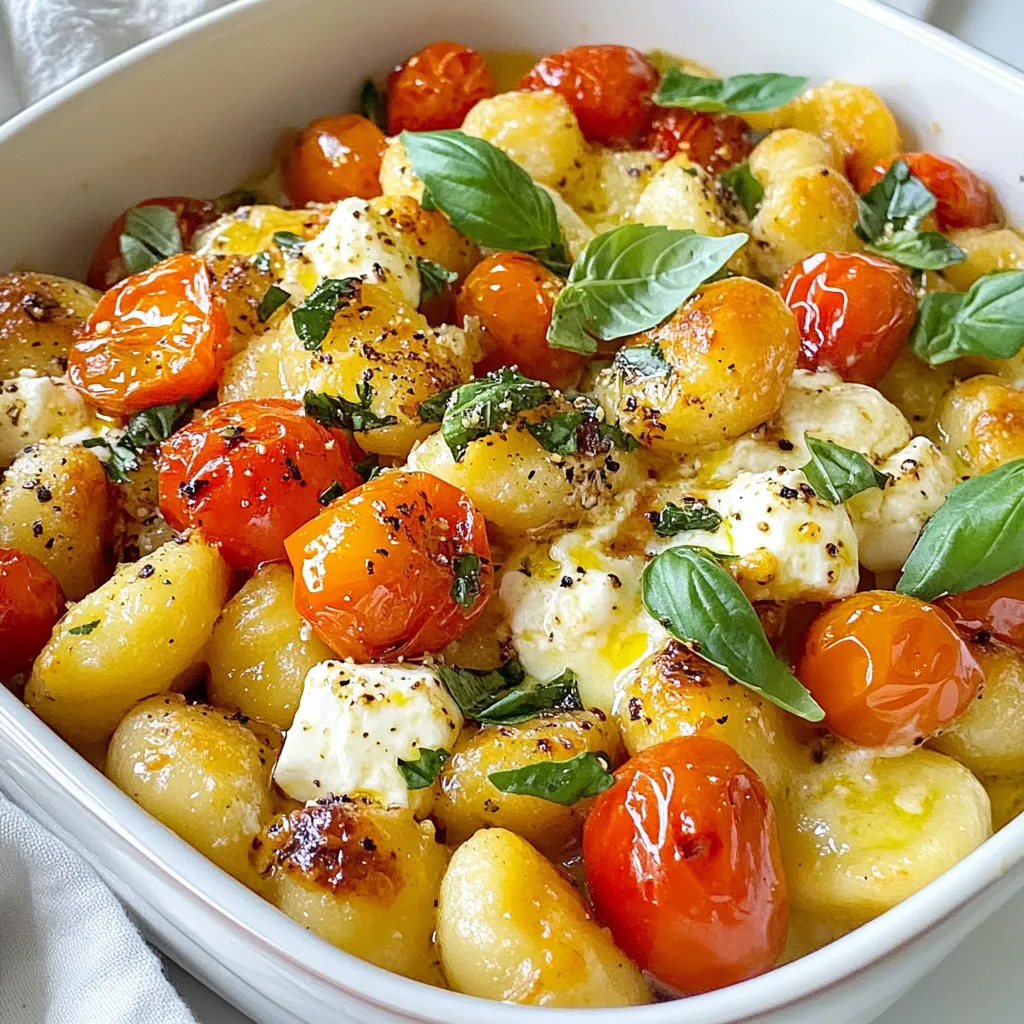 Baked Feta Tomato Gnocchi Flavor-Packed Delight