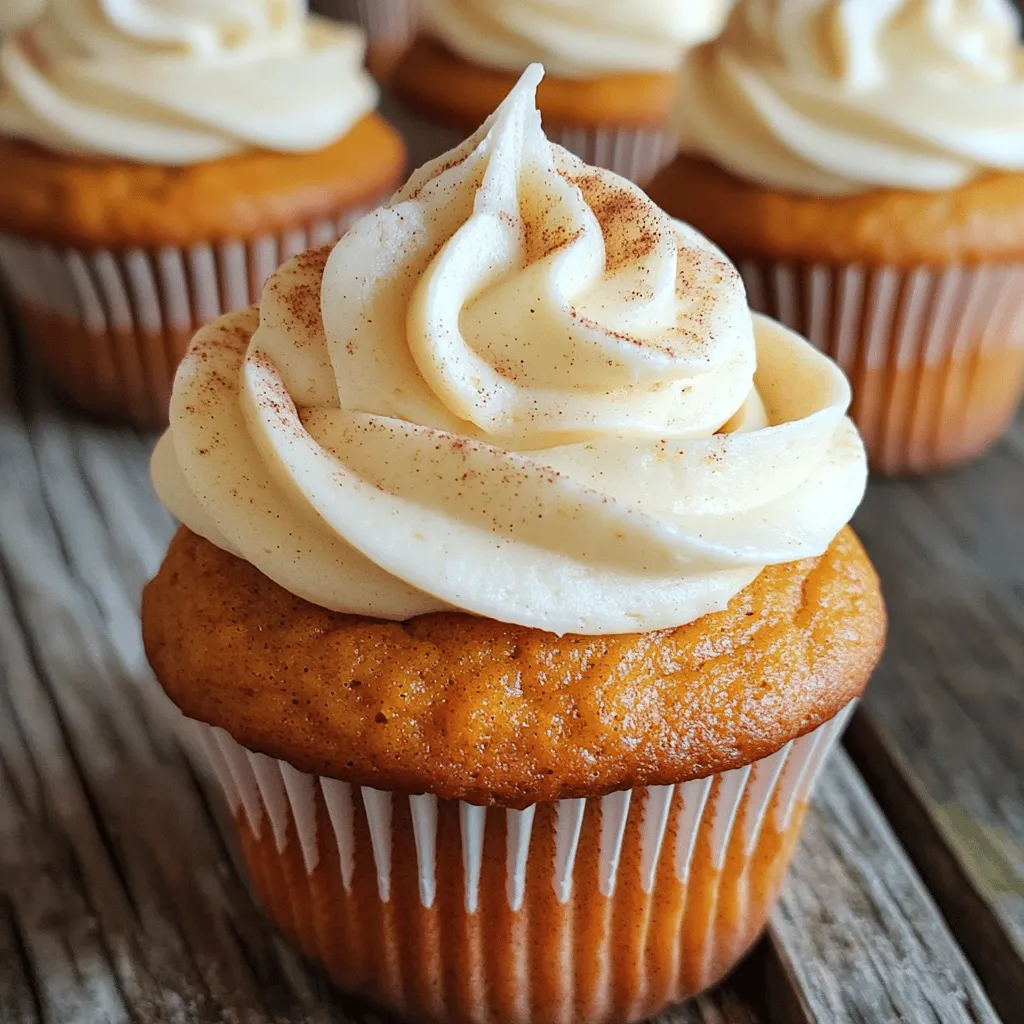 Pumpkin Spice Latte Cupcakes Delightful Autumn Treat
