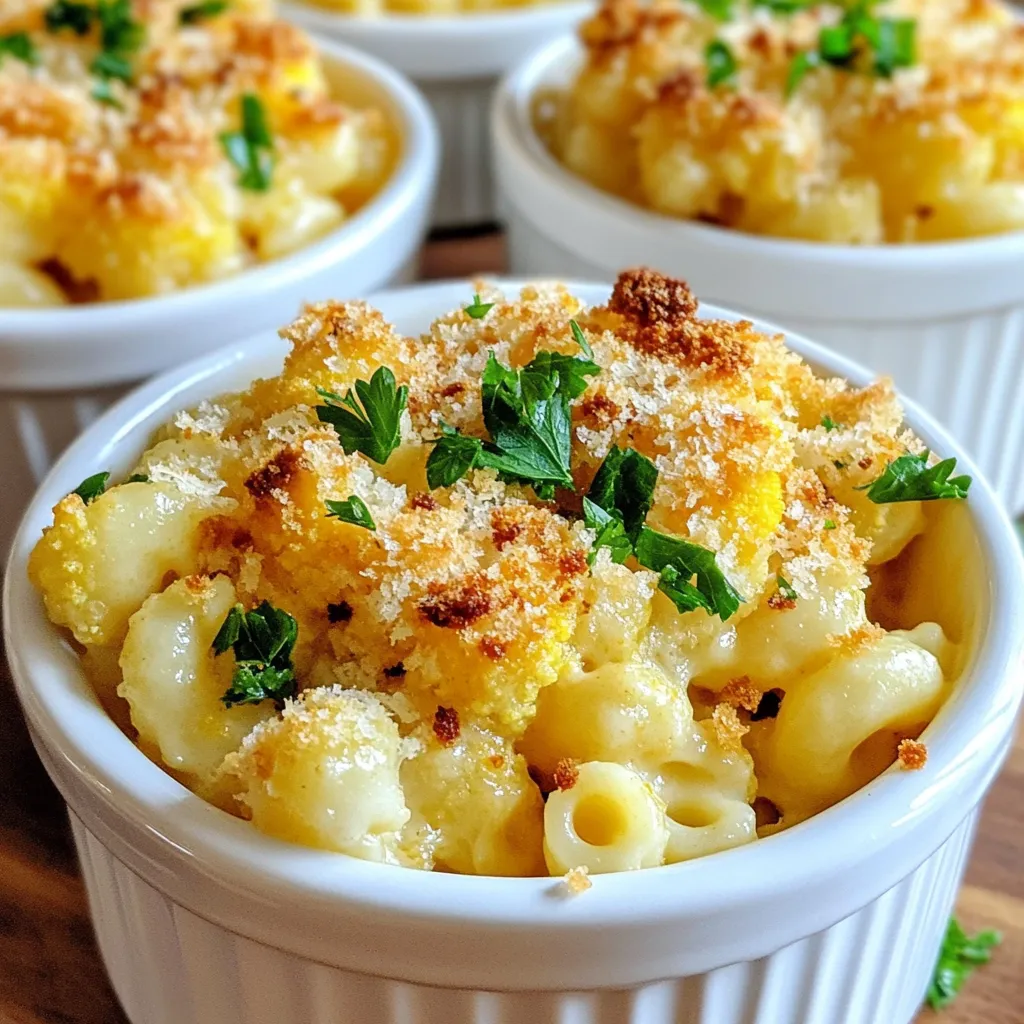 Roasted Cauliflower Mac and Cheese Creamy Delight