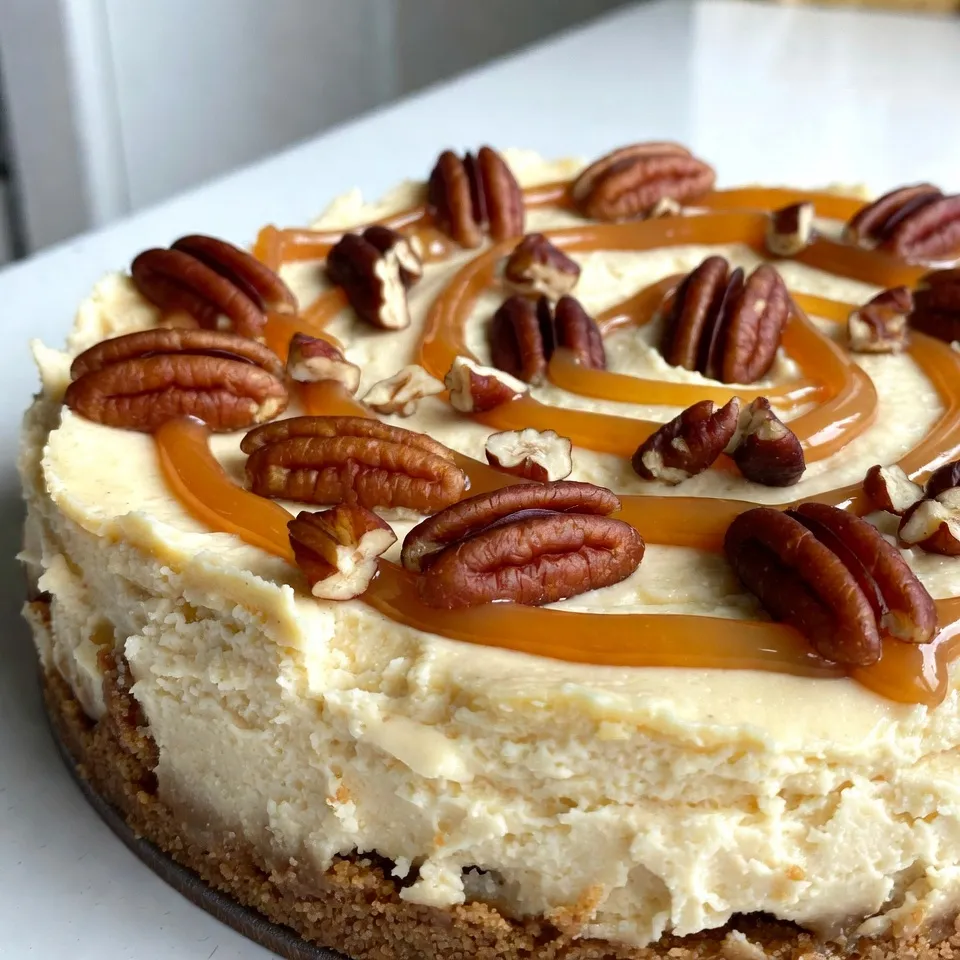 Caramel Pecan Cheesecake Decadent and Rich Delight