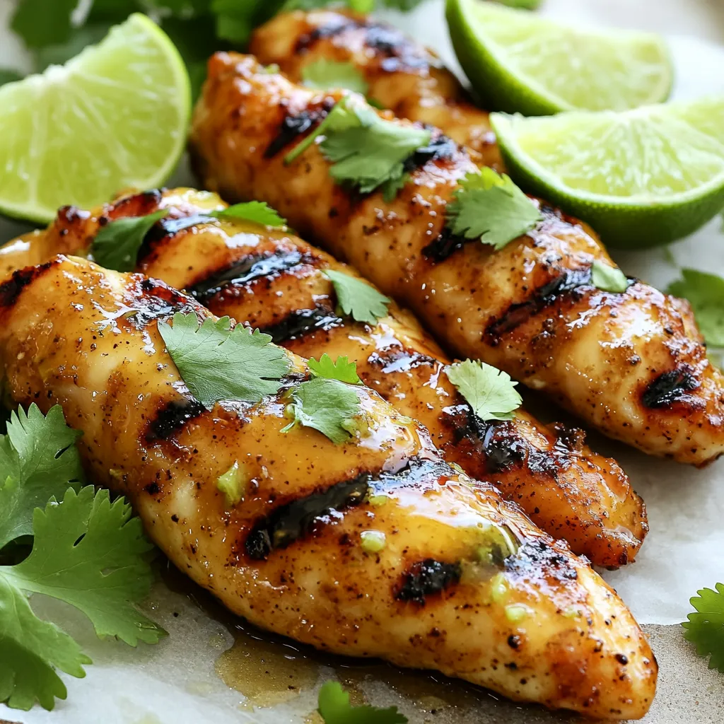 Honey Lime Chicken Tenders Simple and Flavorful Meal