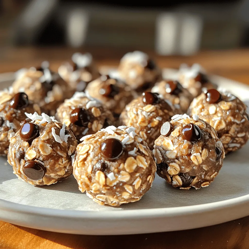 Chocolate Chip Energy Bites Easy and Tasty Snack