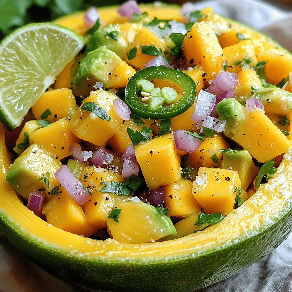 Mango Avocado Salsa Flavorful and Easy Recipe