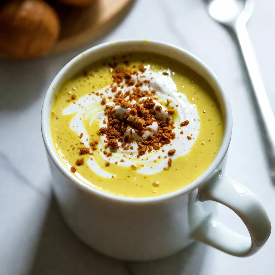 Turmeric Golden Milk Latte Healthy and Simple Recipe