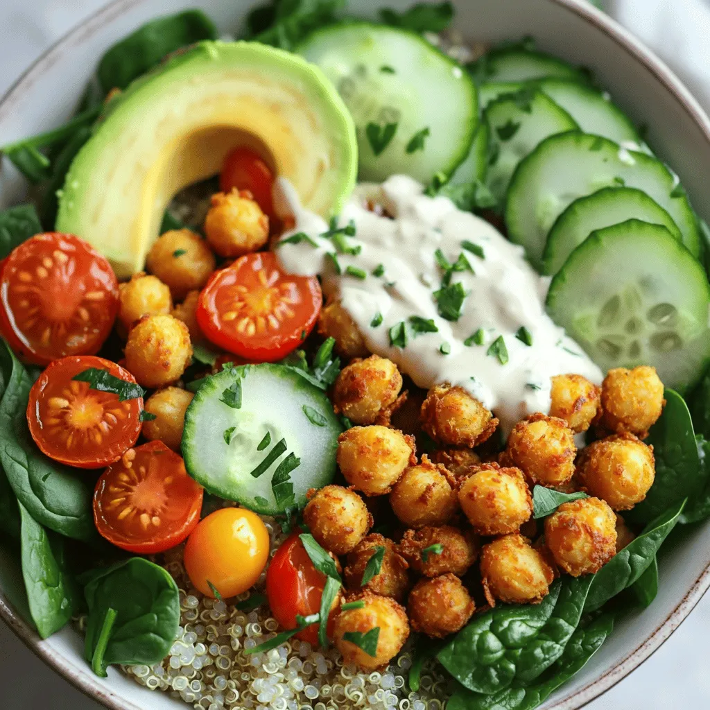 Crispy Chickpea Buddha Bowl Easy and Healthy Recipe