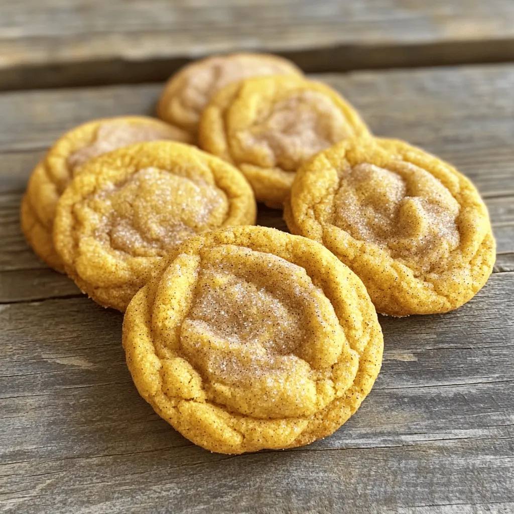 Pumpkin Spice Snickerdoodle Cookies Easy and Tasty Treat