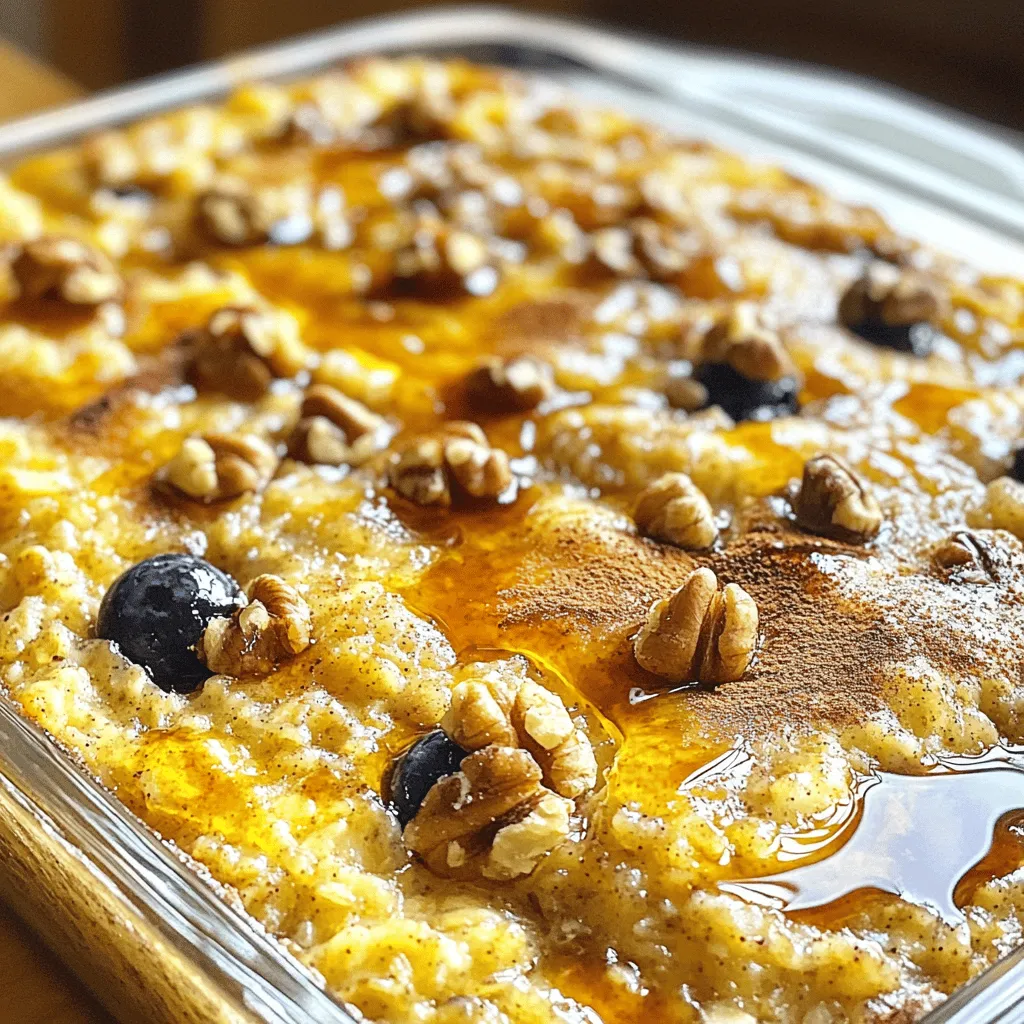 Maple Brown Sugar Baked Oatmeal Scrumptious Recipe