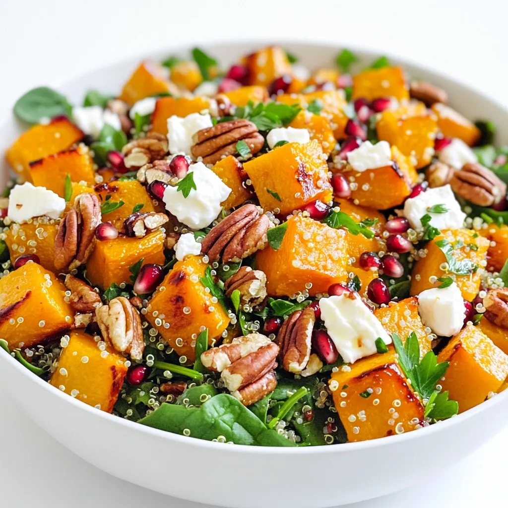 Roasted Butternut Squash Quinoa Salad Vibrant Delight