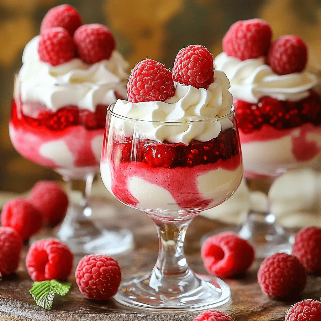 Raspberry Cheesecake Mousse Creamy Dessert Delight
