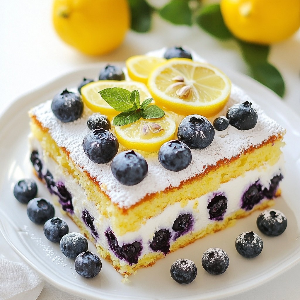 Lemon Blueberry Pound Cake Simple and Tasty Treat