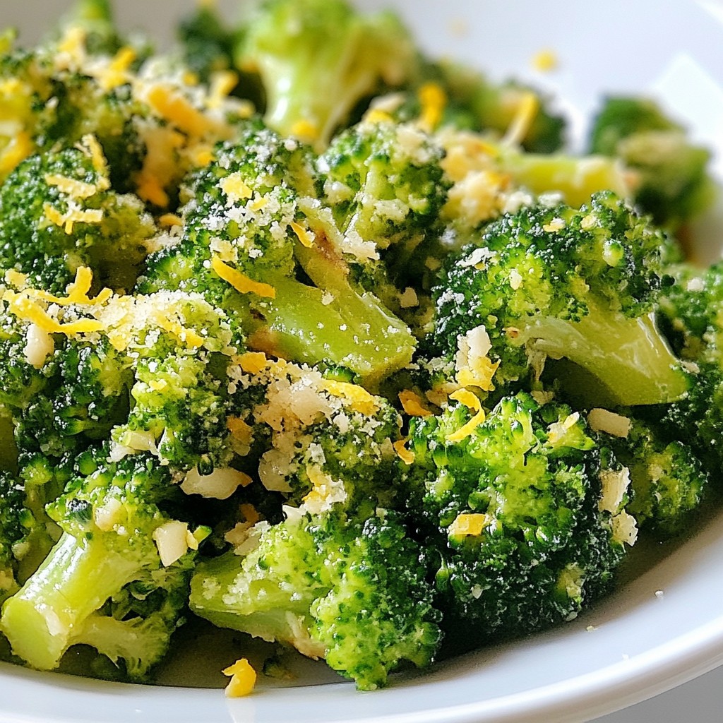 Zesty Air Fryer Lemon Garlic Broccoli Dish Delight