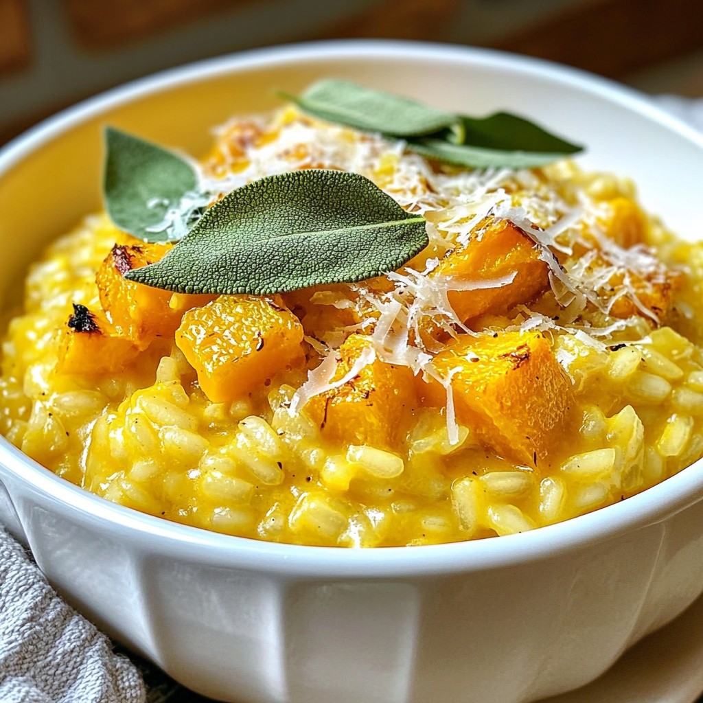 Creamy Butternut Squash Risotto Comforting Recipe