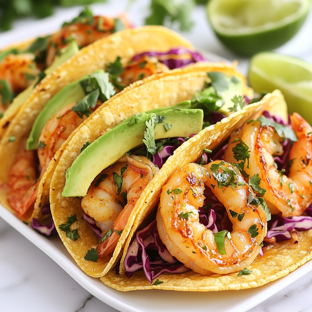Garlic Lime Shrimp Tacos Flavorful and Easy Recipe