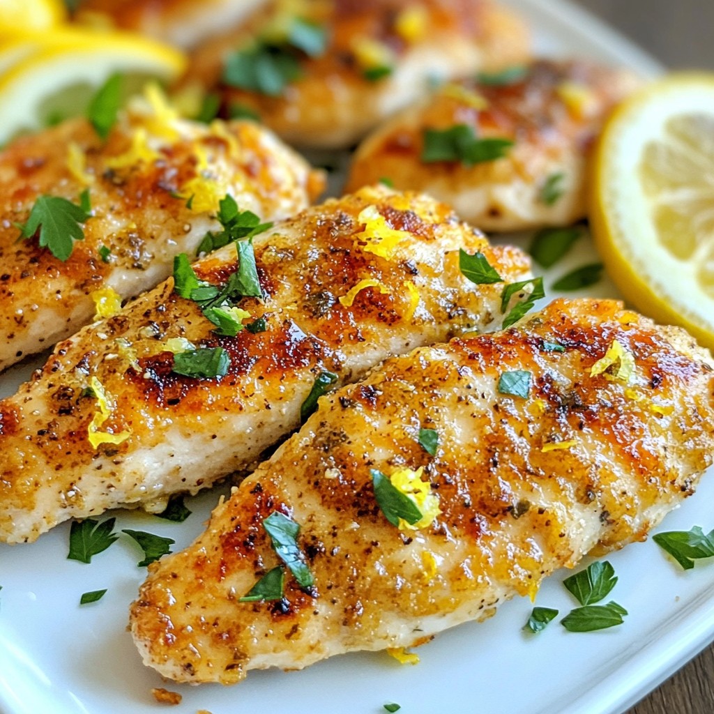 Juicy Air Fryer Lemon Pepper Chicken Breasts Recipe