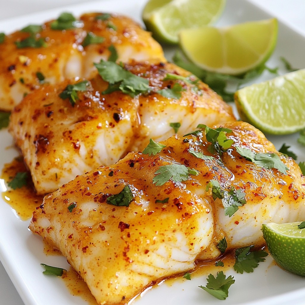 Chili Lime Baked Cod Fiery Flavor in Every Bite
