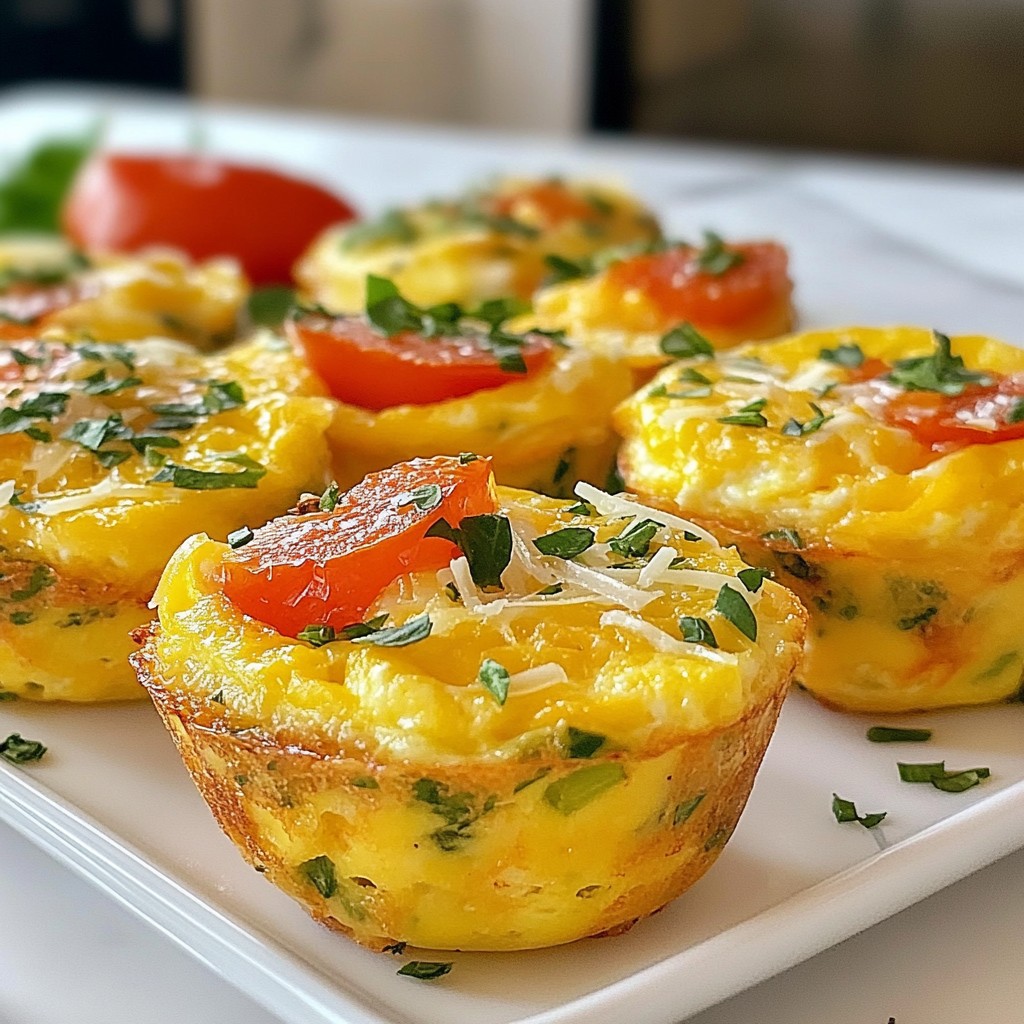 Veggie Loaded Egg Muffins Healthy and Simple Recipe