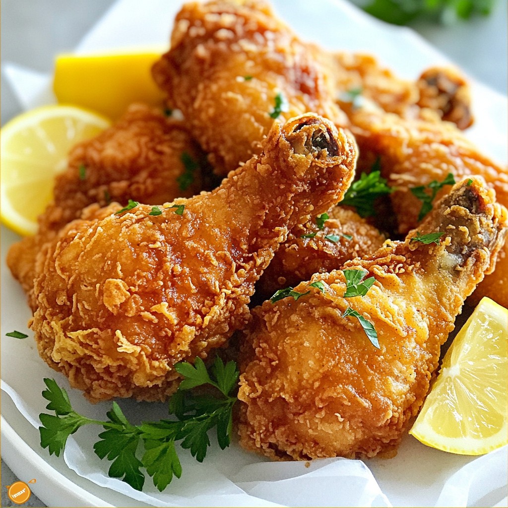 Classic Buttermilk Fried Chicken Crispy and Flavorful Dish