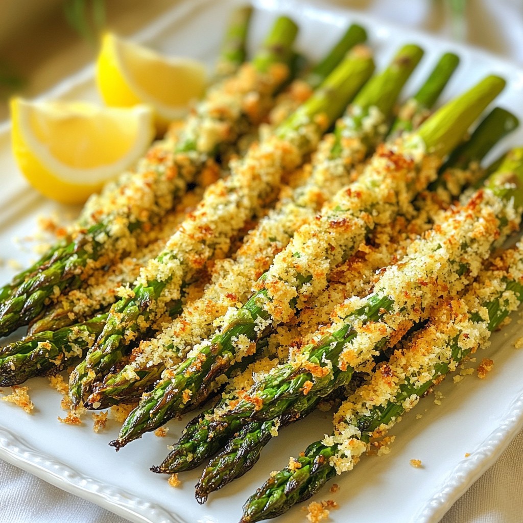 Crispy Air Fryer Parmesan Asparagus Spears Delight