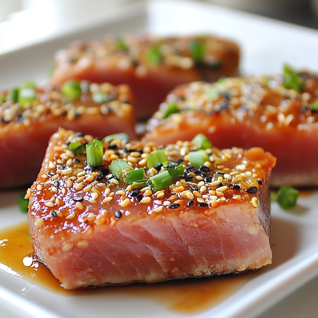 Sesame Crusted Ahi Tuna Flavorful and Simple Recipe