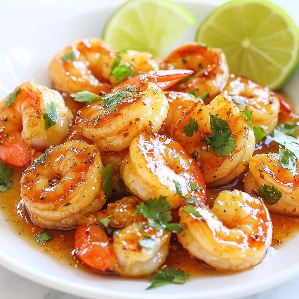 Spicy Honey Lime Shrimp Savory and Simple Recipe